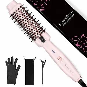 Купити Термощітка Tresses Touch 1.5 дюйма іонна 2 рівні 30с нагрів турмалінова кераміка рожева - Фото 1 Термощітка Tresses Touch 1.5 дюйма іонна 2 рівні 30с нагрів турмалінова кераміка рожева - Фото 1