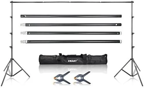 Система кріплення фону Emart / 3х3.6 м / Алюмінієвий сплав / Навантаження до 15.9 кг, фото №1