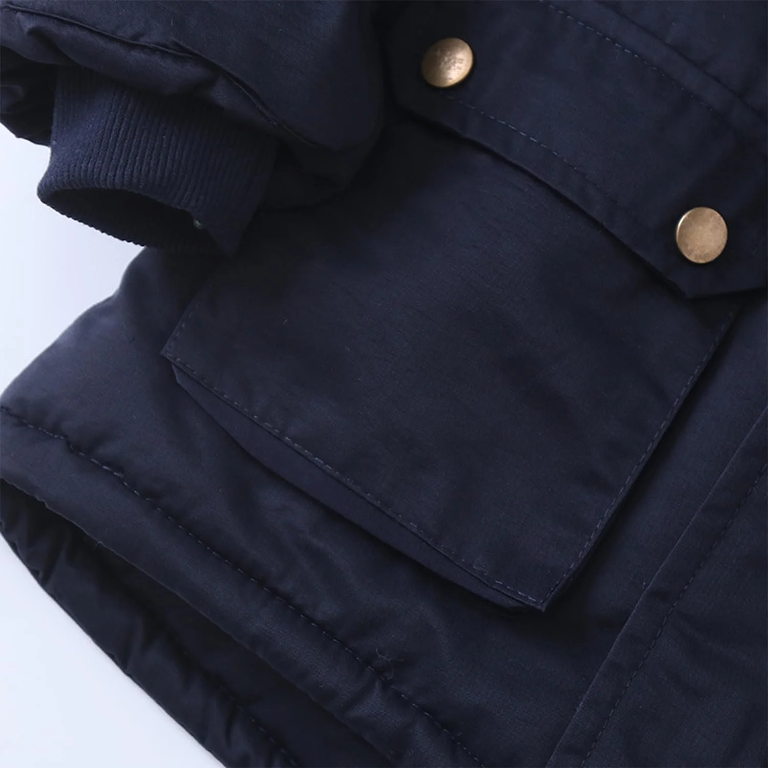 Дитяча зимова тепла флісова куртка з капюшоном зі штучним хутром, фото №4 Дитяча зимова тепла флісова куртка з капюшоном зі штучним хутром, фото №4