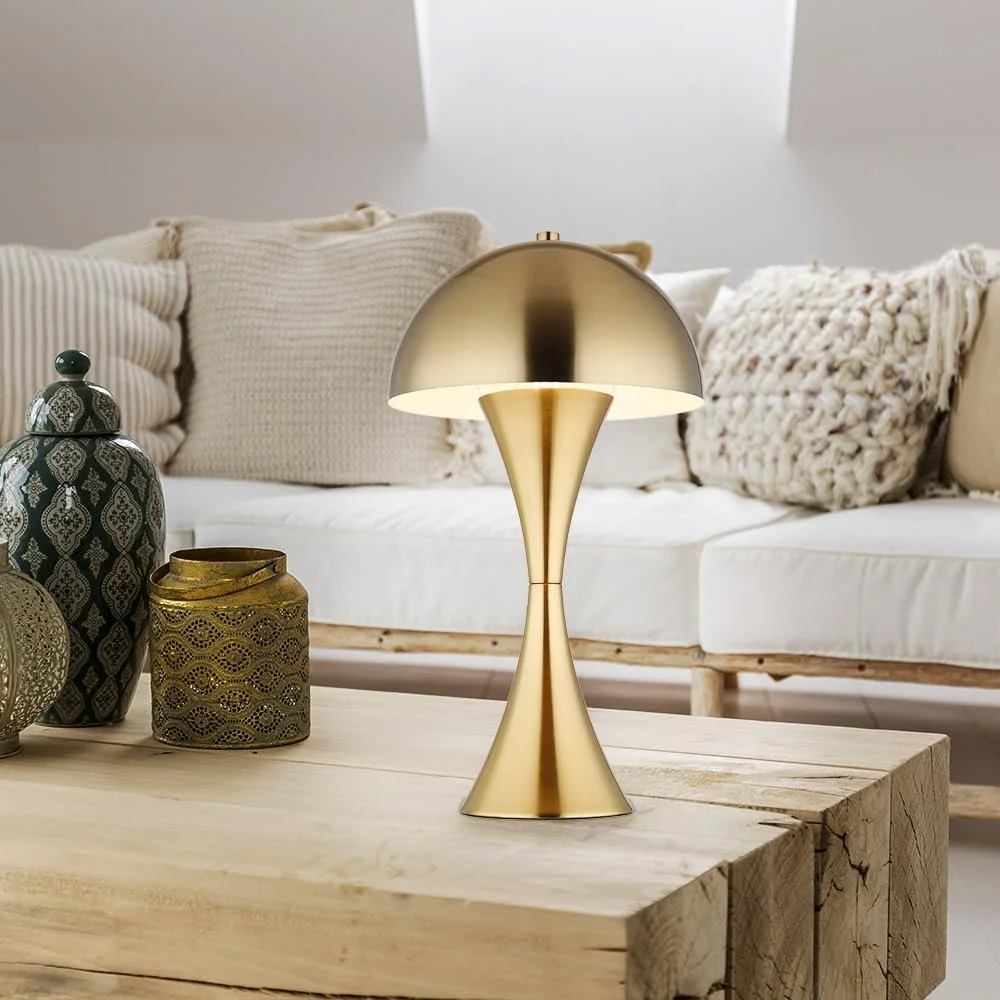 Настольная лампа GLOBO LIGHTING 1 x E27 20 x 36.1 см Brass, фото №2