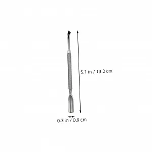 Инструмент для маникюра VALICLUD 2 шт. Двусторонняя лопатка для кутикулы и очиститель ногтей для удаления отмершей кожи цена на synthetic.ua - Фото 1 Инструмент для маникюра VALICLUD 2 шт. Двусторонняя лопатка для кутикулы и очиститель ногтей для удаления отмершей кожи synthetic.ua - Фото 1