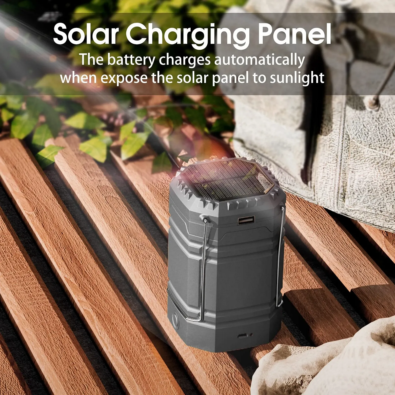 Ліхтар ручний Solar Camping з ручним генератором, портативний LED, USB зарядка, Power Bank 3000 mAh для кемпінгу, туризму, читання, надзвичайних ситуацій, фото №5 Ліхтар ручний Solar Camping з ручним генератором, портативний LED, USB зарядка, Power Bank 3000 mAh для кемпінгу, туризму, читання, надзвичайних ситуацій, фото №5