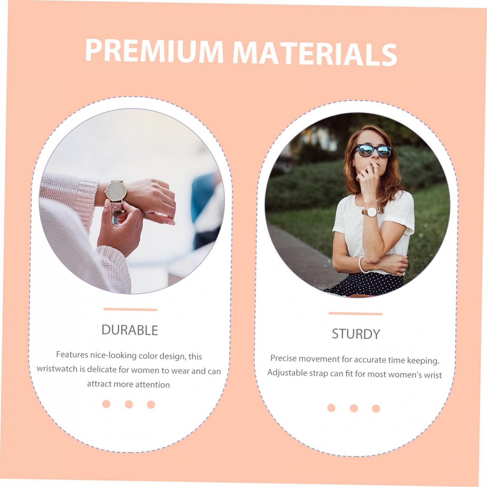 Жіночий годинник Retro Healvian Кварцовий з цифровим дизайном, фото №2