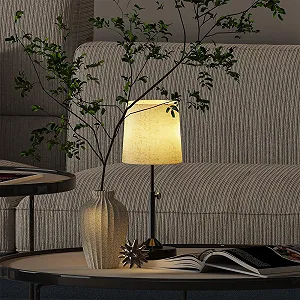 Настольная лампа Набор из 2 шт. Безпроводная Сенсорная Диммируемая Регулируемая по высоте На батарейках synthetic.ua - Фото 1