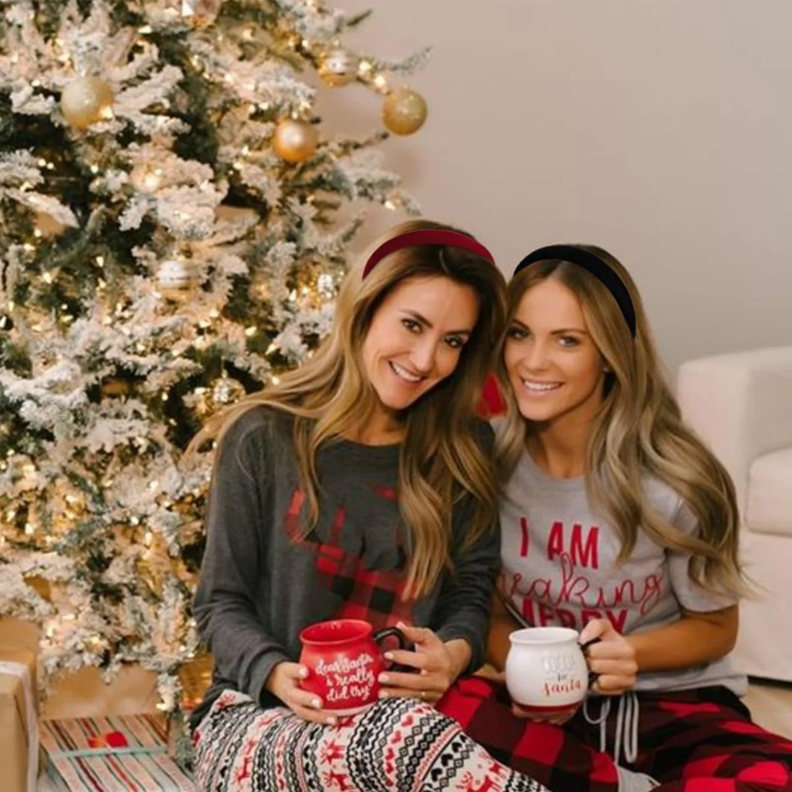 Набір з 2 оксамитових гумок для волосся, фото №7