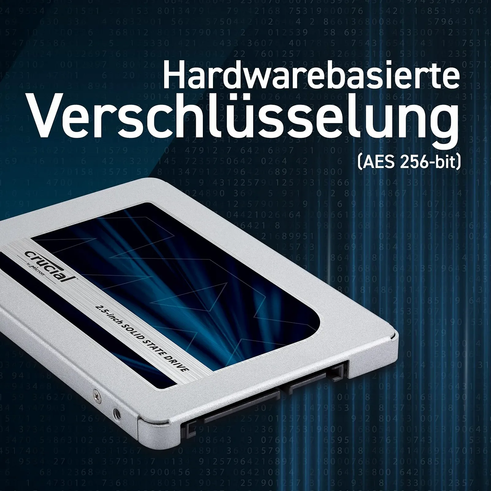 Внутренний SSD Crucial MX500 CT500MX500SSD1 500ГБ 3D NAND SATA 2.5 дюйма, фото №6 Внутренний SSD Crucial MX500 CT500MX500SSD1 500ГБ 3D NAND SATA 2.5 дюйма, фото №6