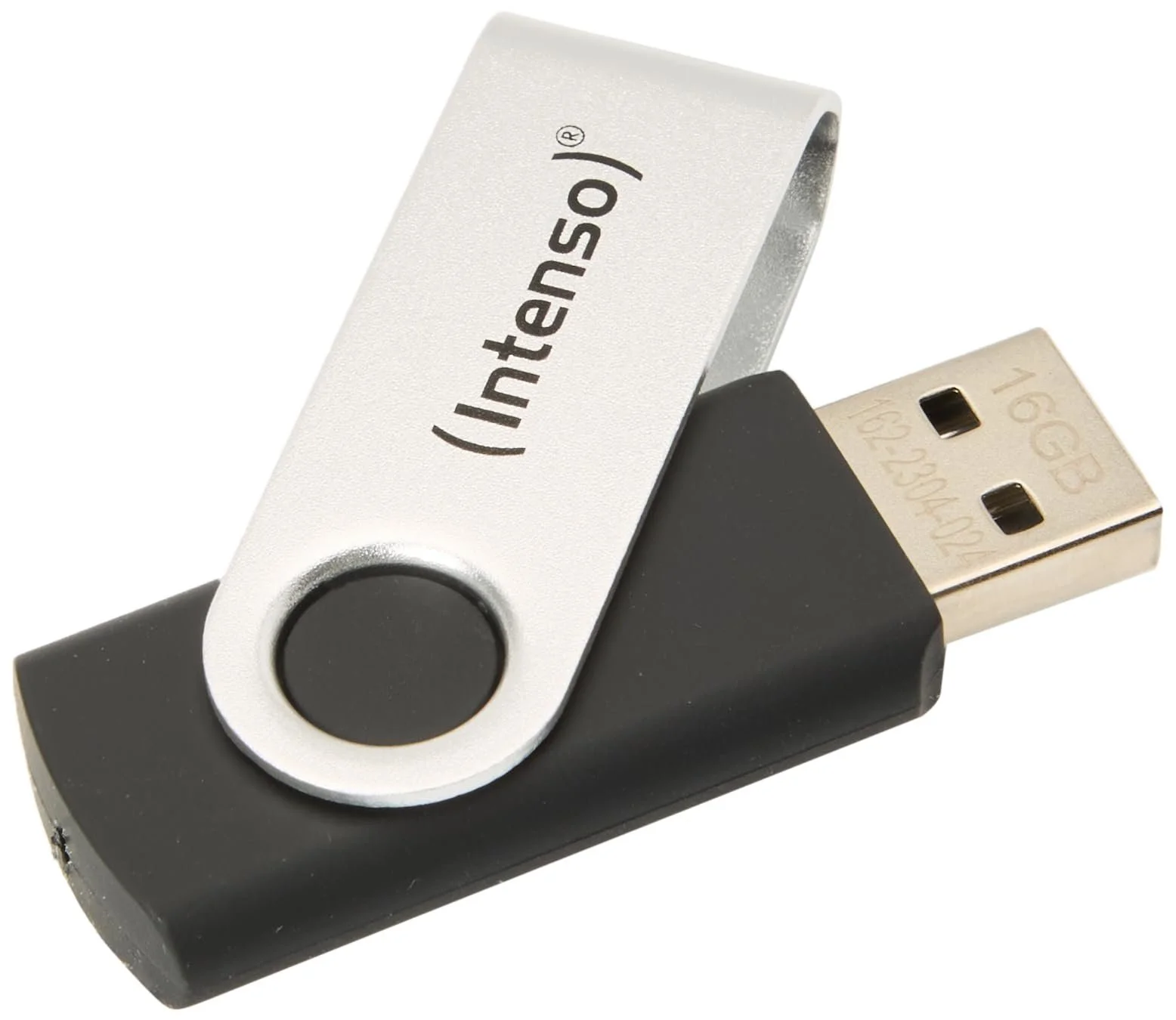 USB-флеш-накопичувач Intenso Basic Line 16GB Silver/Black, фото №1 USB-флеш-накопичувач Intenso Basic Line 16GB Silver/Black, фото №1