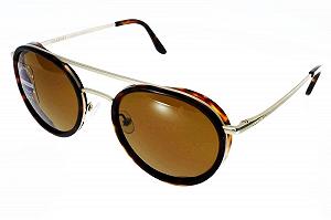 Круглі Сонцезахисні Окуляри VUARNET Edge Shiny Tortoise - Pure Brown, 1 - Фото 1