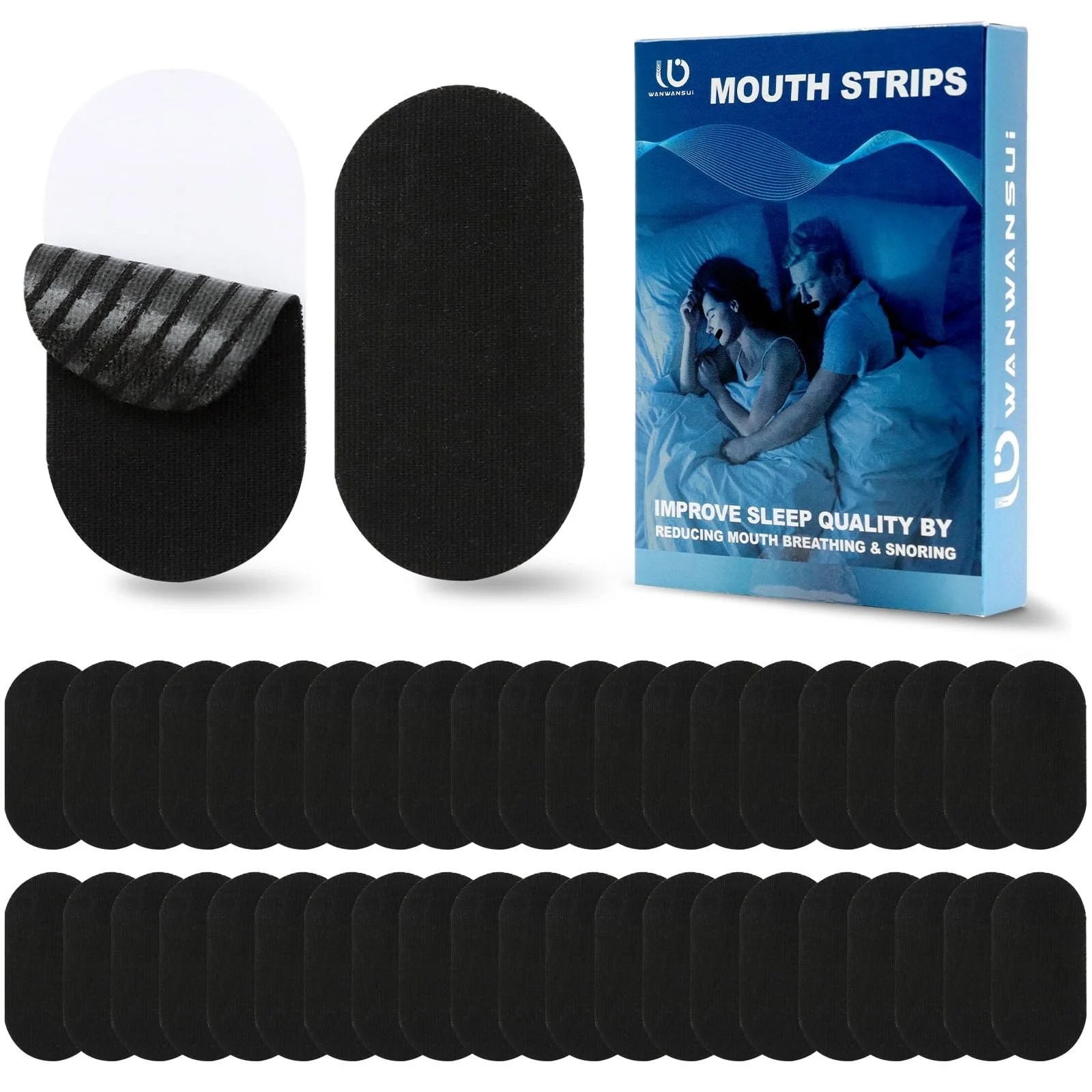 Пластирі VEGCOO від хропіння, 40 шт., фото №1