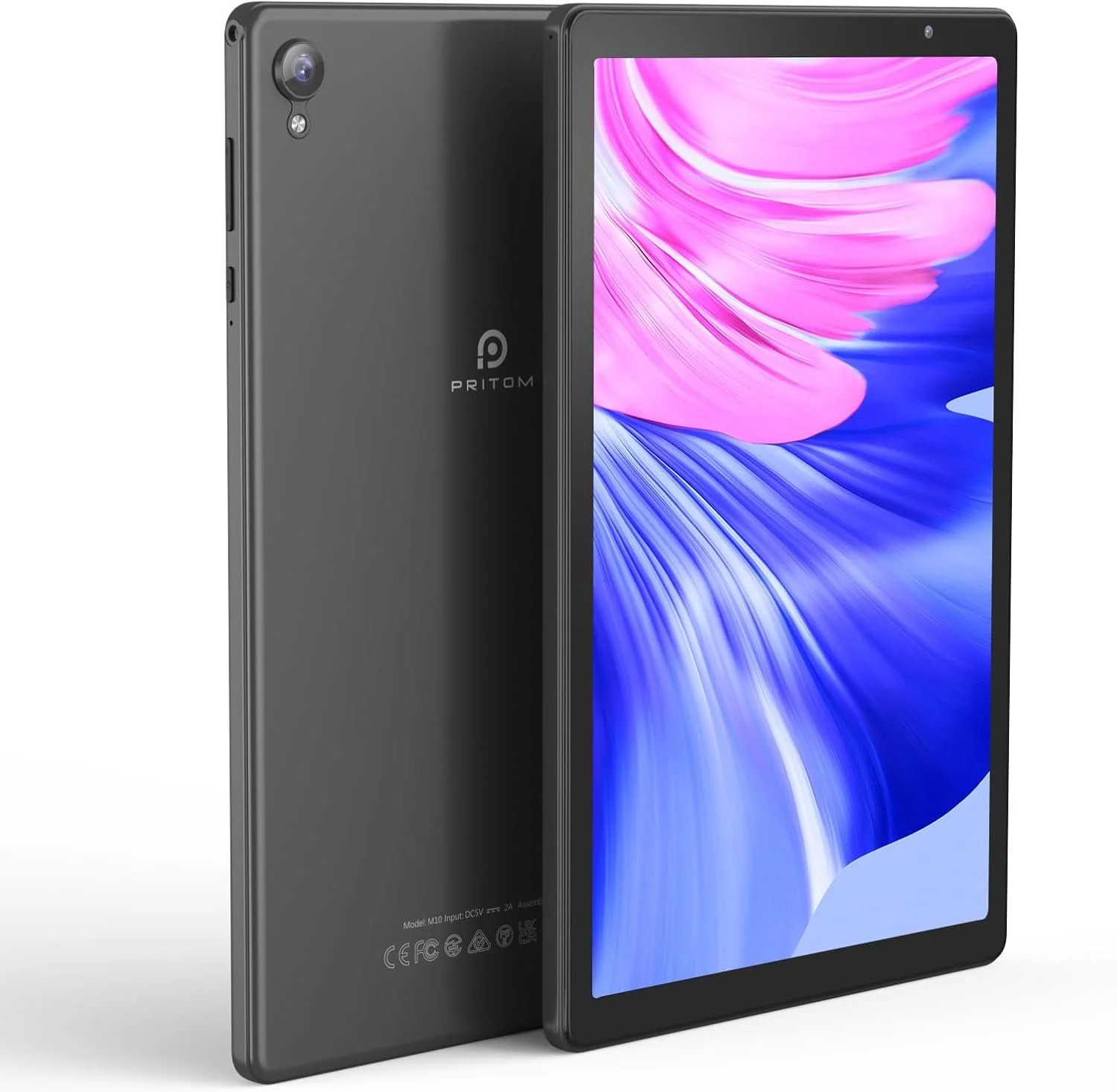 Планшет 10.1" PRITOM ‎M10 2+2/32Gb 4 ядра Android 12 6000 mAh Сірий, фото №1