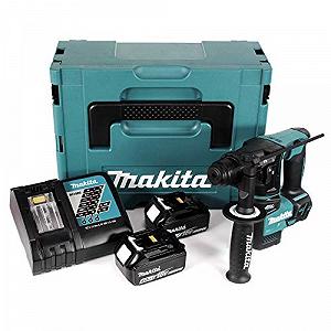 Перфоратор Makita DHR 171 RMJ 18 В 2-ступенчатый Бесщеточный с SDS Plus в Makpac + 2 x 4,0 А·ч Батарея + Зарядное устройство - Фото 1