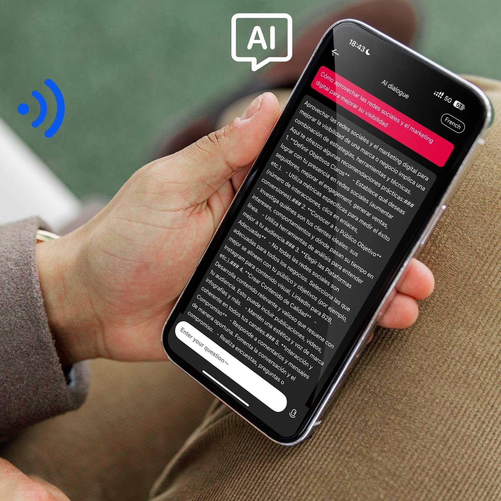 Наушники-переводчик MINISO X28 Ki, 3-в-1 со 135 языками с переводом приложений, фото №4