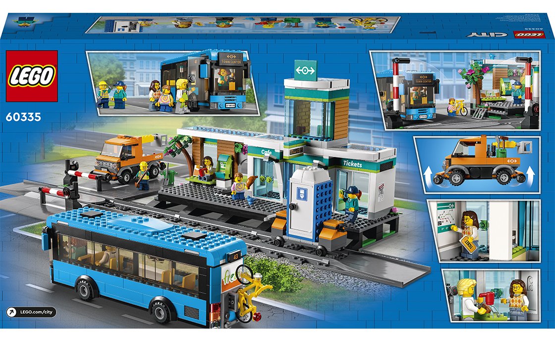 Конструктор Лего LEGO City Залізнична станція (60335), фото №2
