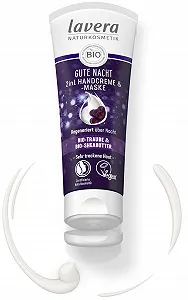 Крем для рук Lavera Gute Nacht 2-в-1 Маска органический виноград и органическое масло ши 75 мл synthetic.ua - Фото 1