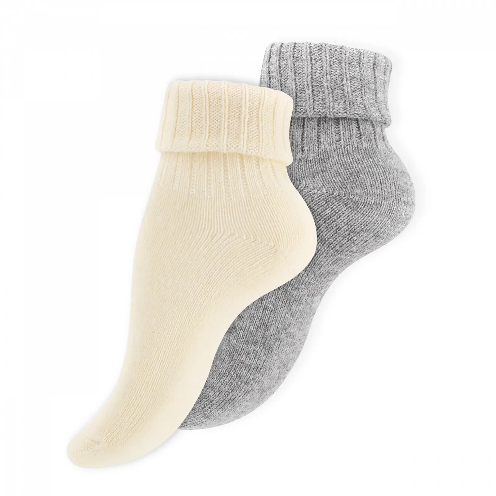 Женские носки из альпаки, 2 пары Мягкие теплые дышащие домашние носки Натуральные шерстяные термоноски Удобные женские носки, фото №1