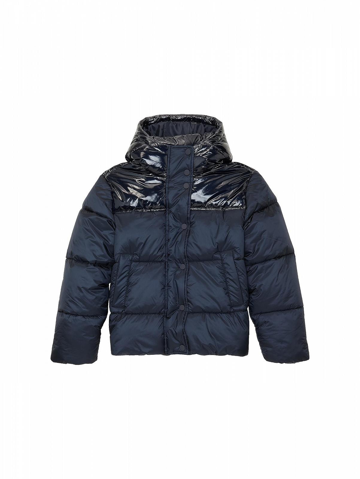 Куртка зимова TOM TAILOR Shiny Puffer з капюшоном для дівчат, фото №1