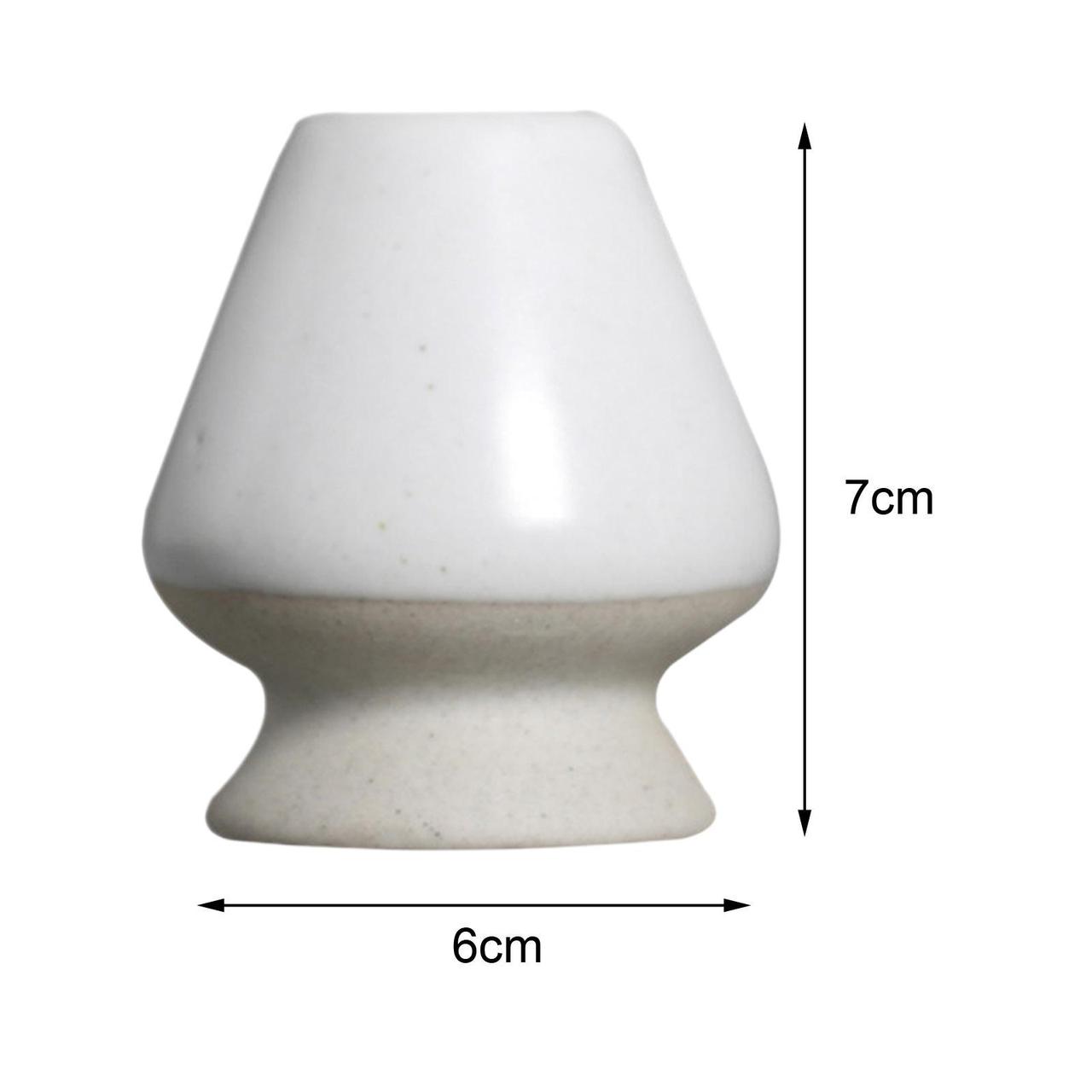 Кусенаоши White Stone подставка под венчик для матчи, фото №3