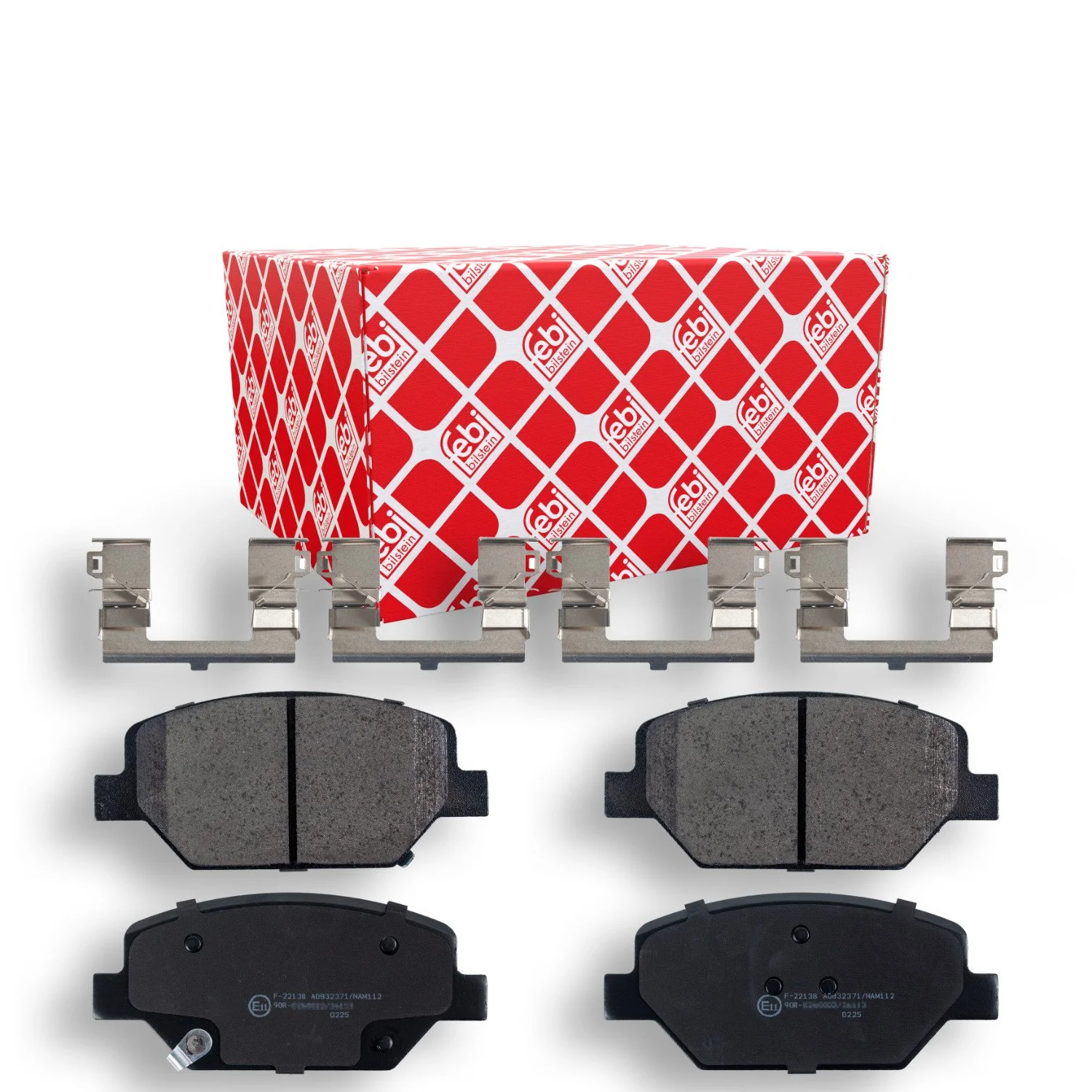 Комплект тормозных колодок FEBI BILSTEIN 116248 для OPEL VAUXHALL, фото №1 Комплект тормозных колодок FEBI BILSTEIN 116248 для OPEL VAUXHALL, фото №1