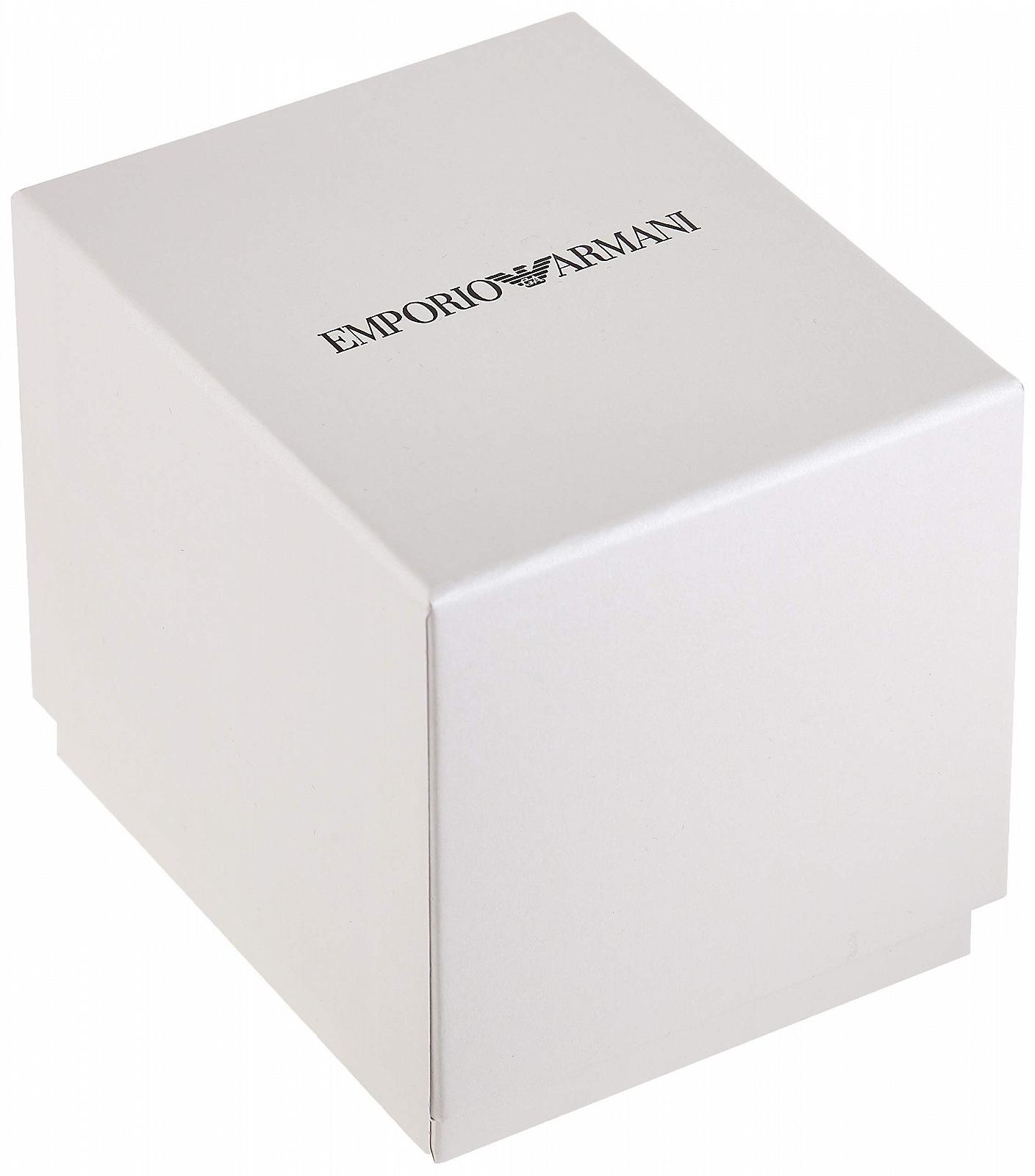 Чоловічий Годинник Emporio Armani Chronograph 43мм Чорний, фото №9