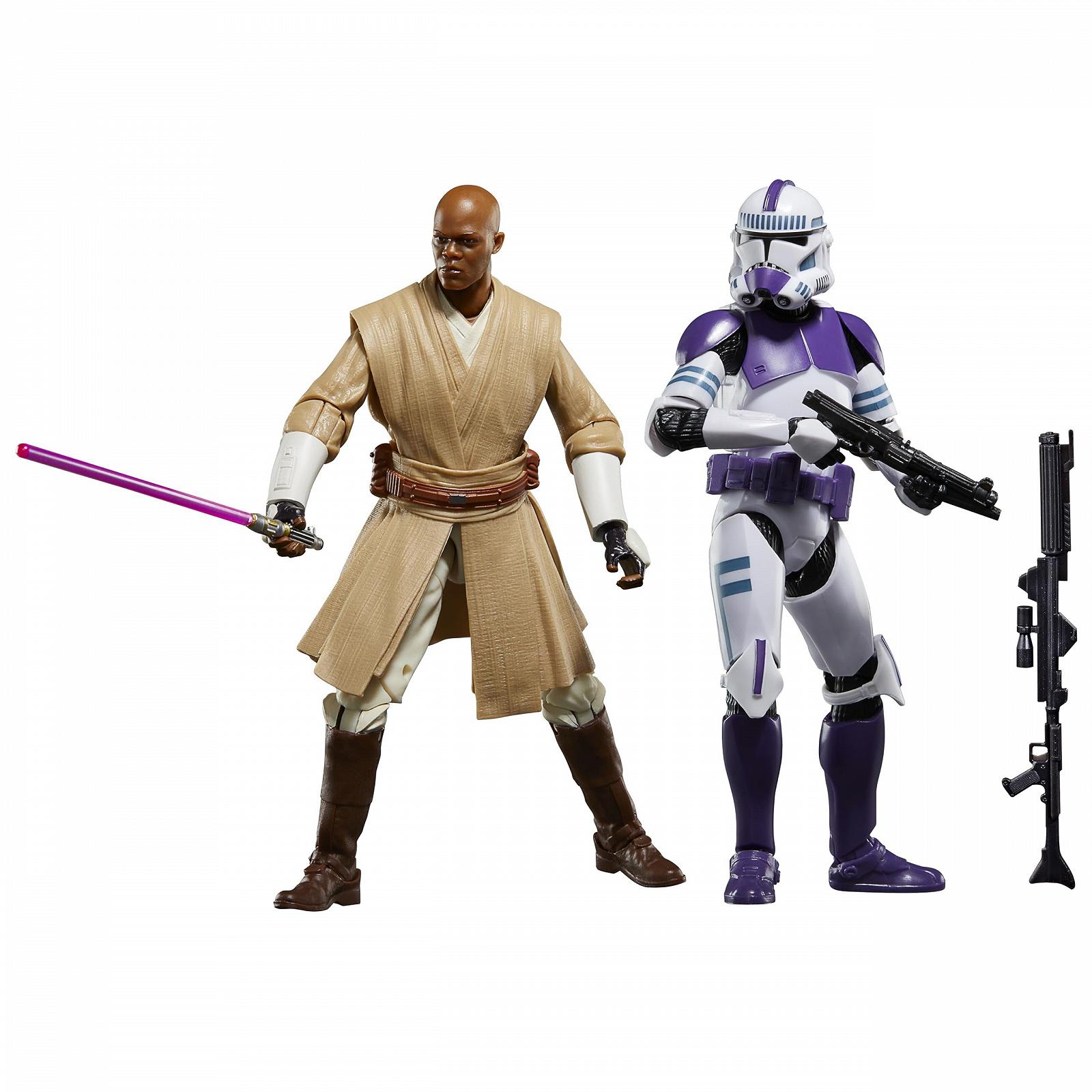 Набір фігурок STAR WARS The Black Series Мейс Вінду та клон-солдат 187-го легіону Clones of The Republic (G0212), фото №7