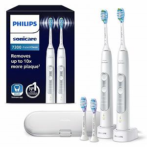 Електрична зубна щітка Philips Sonicare ExpertClean 7300 HX9611/19 2 шт. White - Фото 1