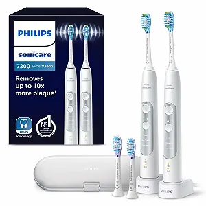 Електрична зубна щітка Philips Sonicare ExpertClean 7300 HX9611/19 2 шт. White - Фото 1