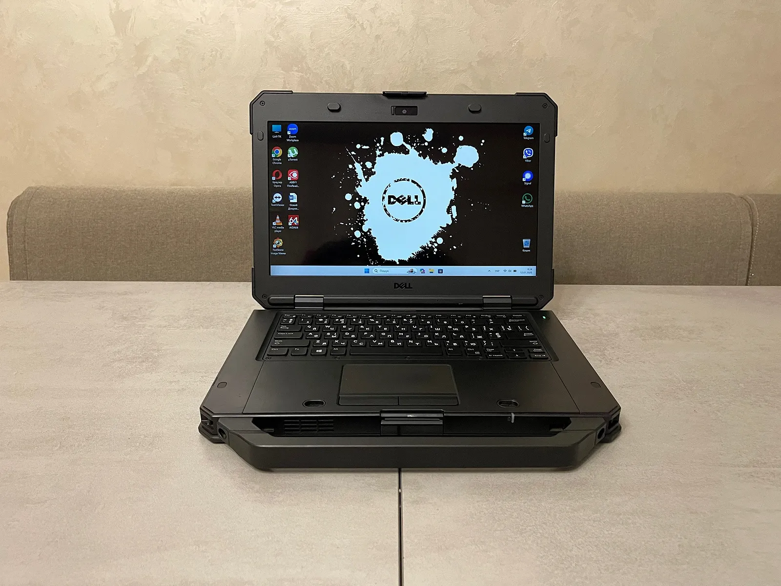 Захищений ноутбук Dell 5420 Rugged, 14" FHD IPS, i5-8350U, 16GB, 256GB, фото №1