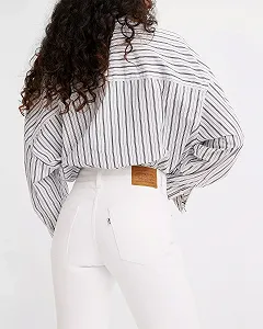 Жіночі джинси Levis - 724 High Rise Straight Western White  - 26 30 ціна на synthetic.ua - Фото 1 Жіночі джинси Levis - 724 High Rise Straight Western White  - 26 30 synthetic.ua - Фото 1