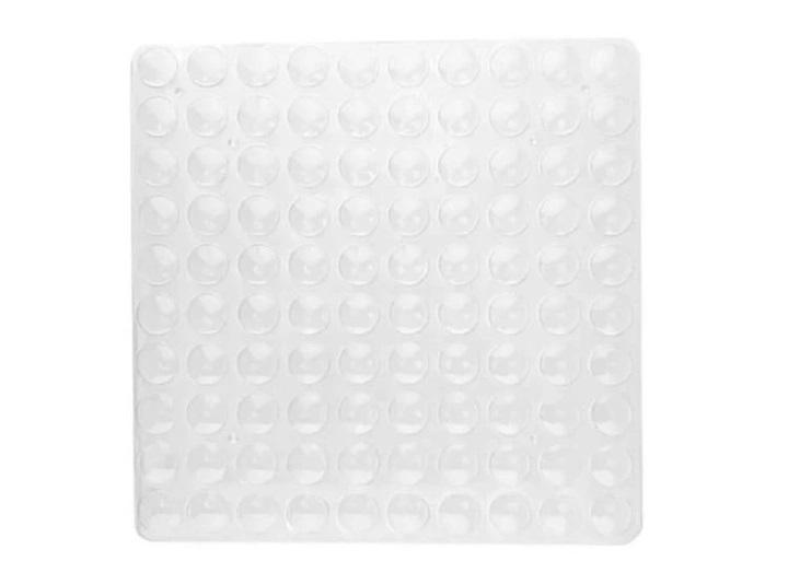 Отбойник для дверей демпфер Dory d=5мм, h=2мм прозрачный силиконовый 100 штук, фото №1