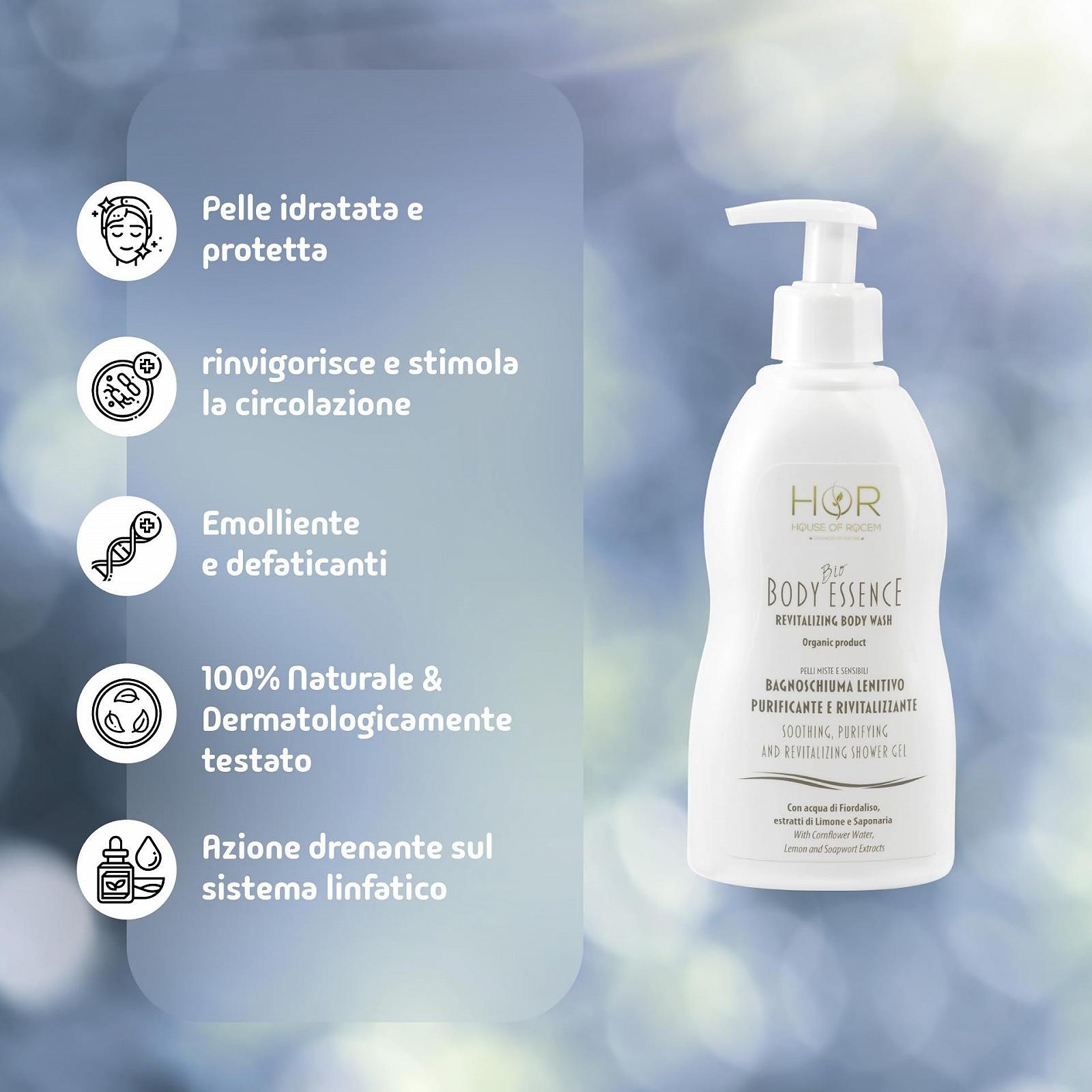 Органічний гель для душу HoR Soothing and Revitalising 300 мл, фото №2 Органічний гель для душу HoR Soothing and Revitalising 300 мл, фото №2