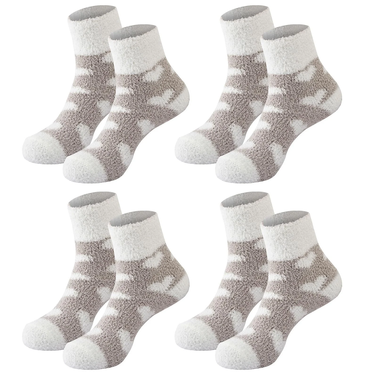 Пухнасті шкарпетки 4 пари для жінок та дівчат,, фото №1 Пухнасті шкарпетки 4 пари для жінок та дівчат,, фото №1