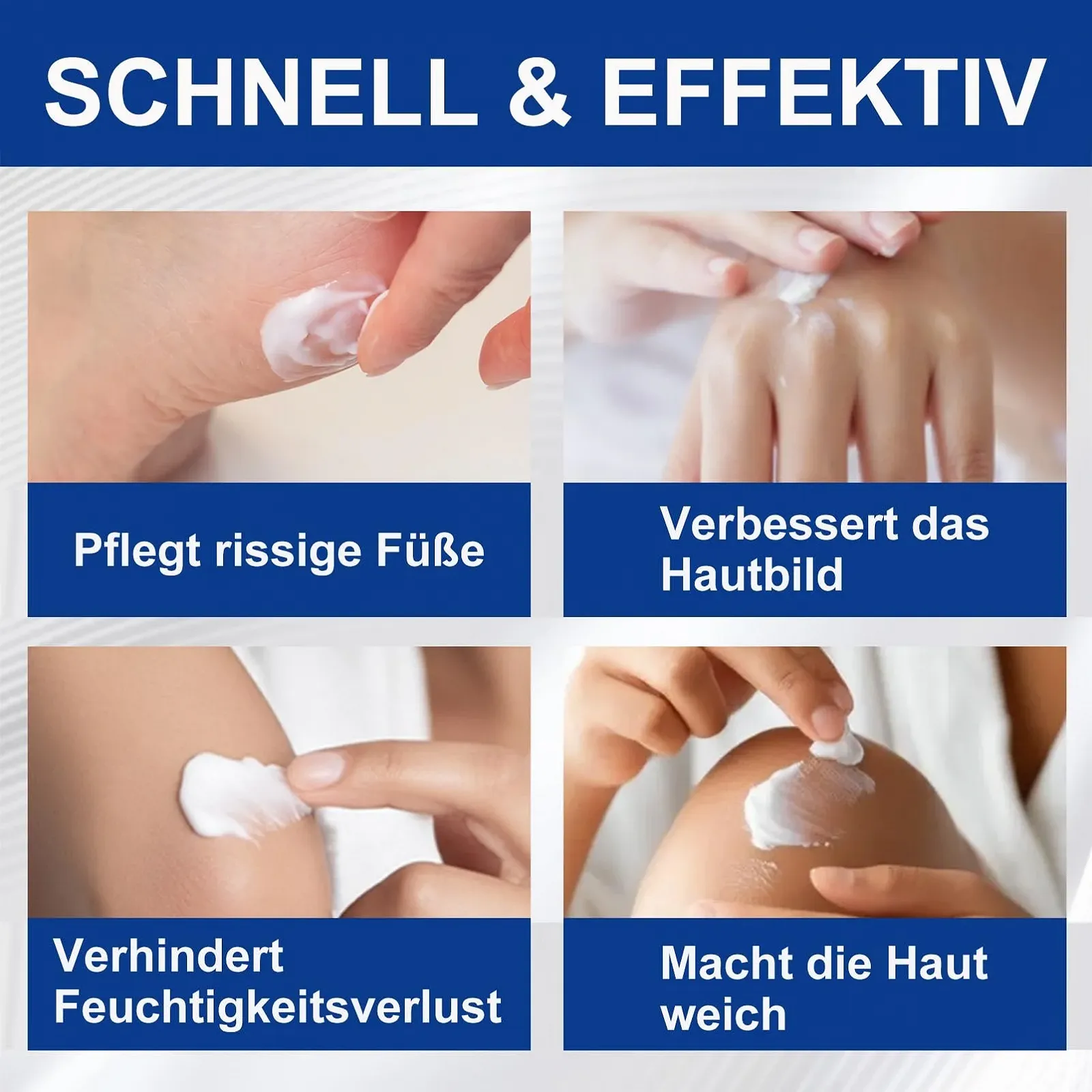 Крем с мочевиной 60% против мозолей для сухих потрескавшихся ног, локтей, коленей и рук 300 г, фото №4