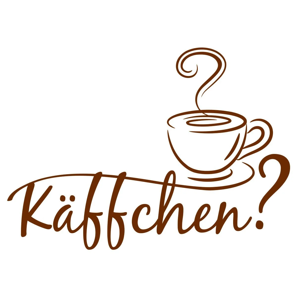 Наклейка на стену Wandkings Käffchen? 50 x 26 см, фото №3