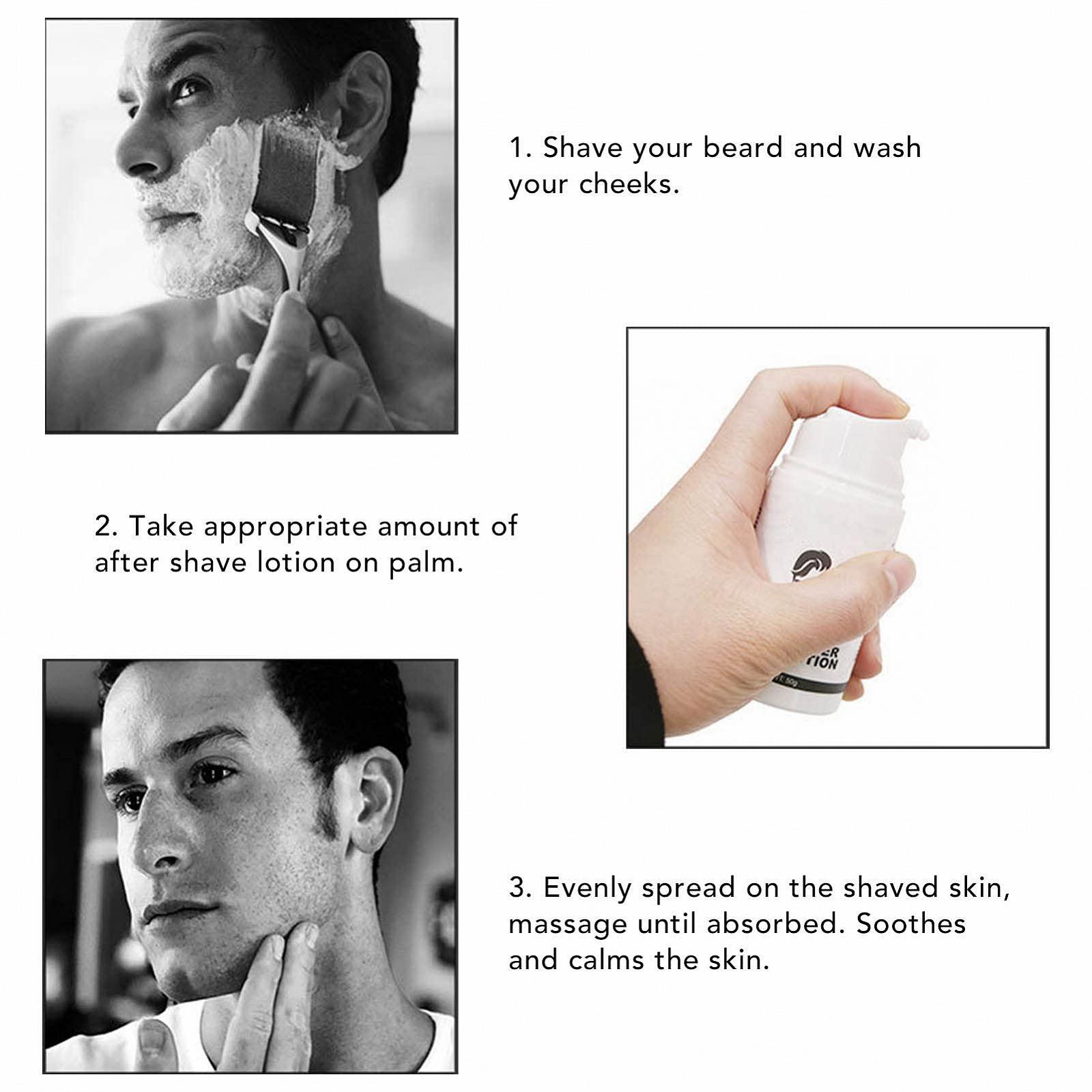 Лосьйон після гоління Natudeco 3 Pieces 150 г зволожуючий крем для догляду за шкірою, фото №7 Лосьйон після гоління Natudeco 3 Pieces 150 г зволожуючий крем для догляду за шкірою, фото №7