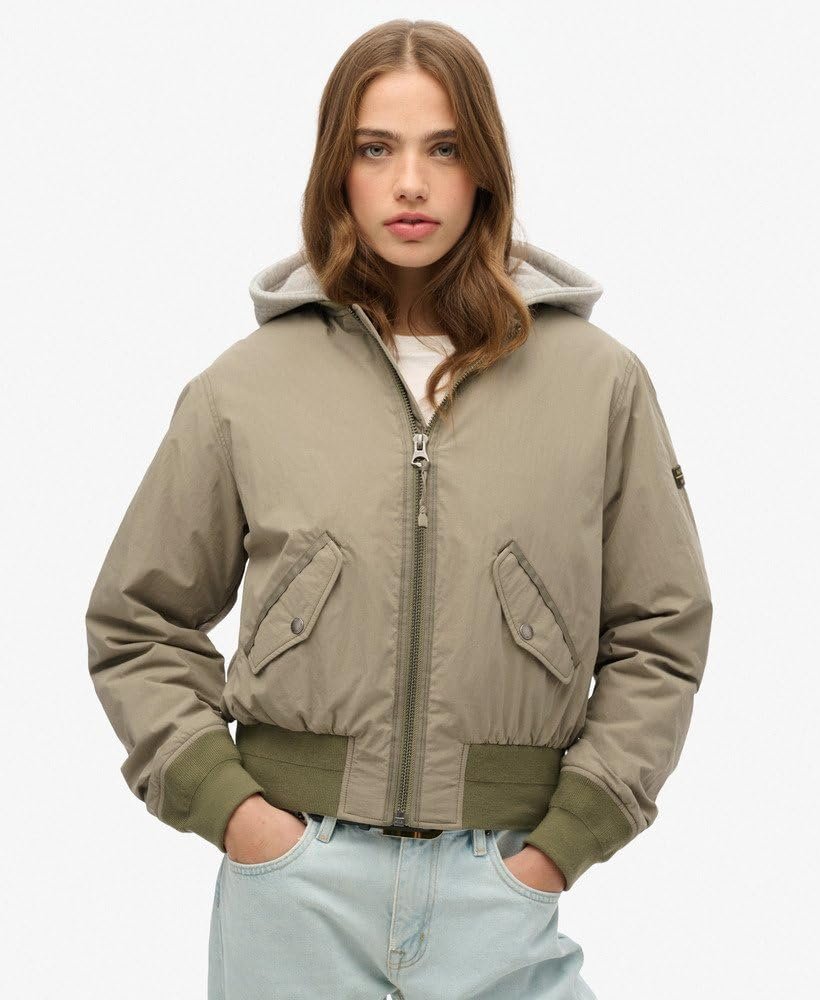 Бомбер Superdry MA1 с капюшоном, фото №5