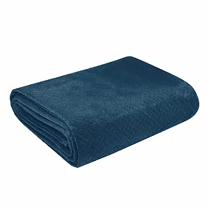 Покривало двостороннє Eurofirany Luiz, Оксамитове на диван synthetic.ua - Фото 1