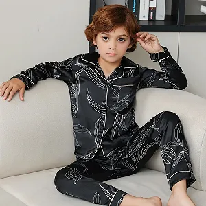 Комплект піжами атласний RuanMM synthetic.ua - Фото 1