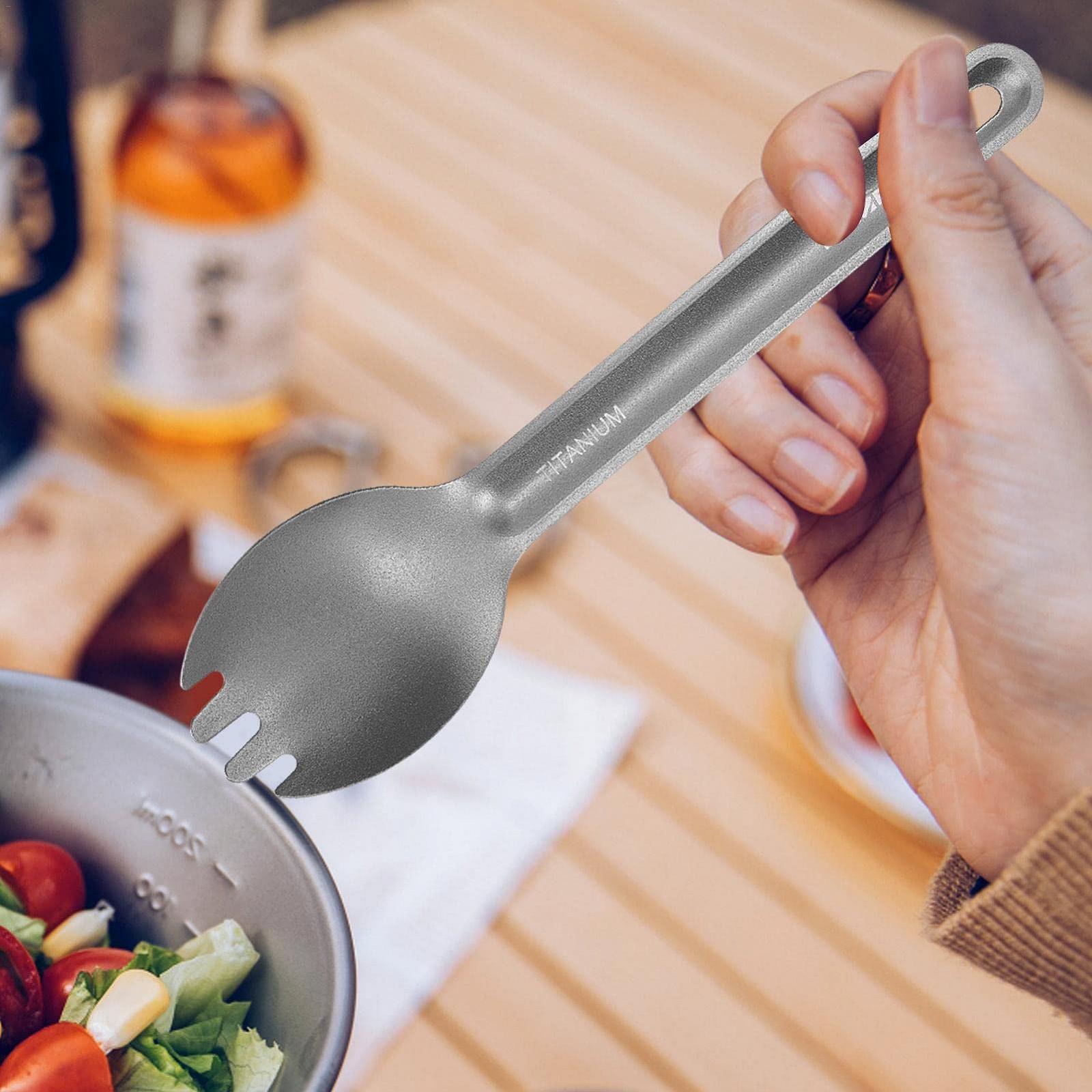 Набір столових приборів Vincente з титану Легкий для кемпінгу, фото №2