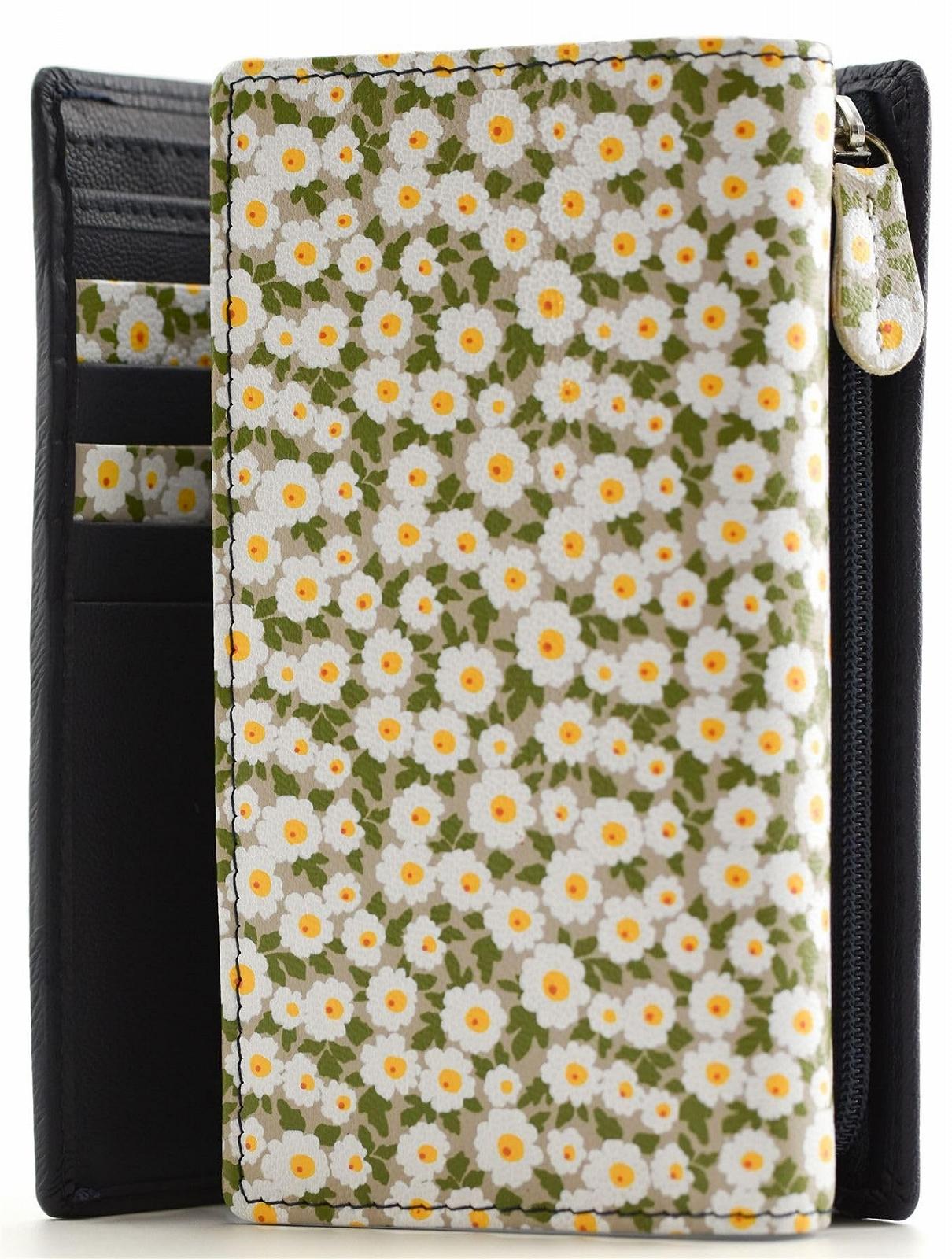 Кошелек кожаный Mala Leather Maisie Collection RFID Blocking 3637_02, темно-синий, RFID кошелек, фото №3