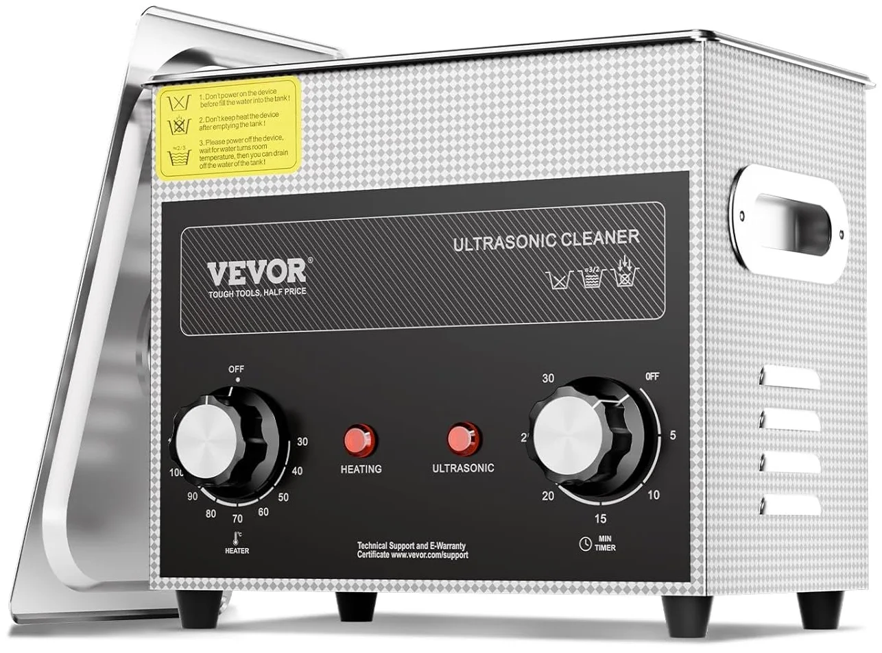 Ультразвуковой очиститель Vevor Ultrasonic Cleaners 3L KZ-S3 Silver, фото №1 Ультразвуковой очиститель Vevor Ultrasonic Cleaners 3L KZ-S3 Silver, фото №1