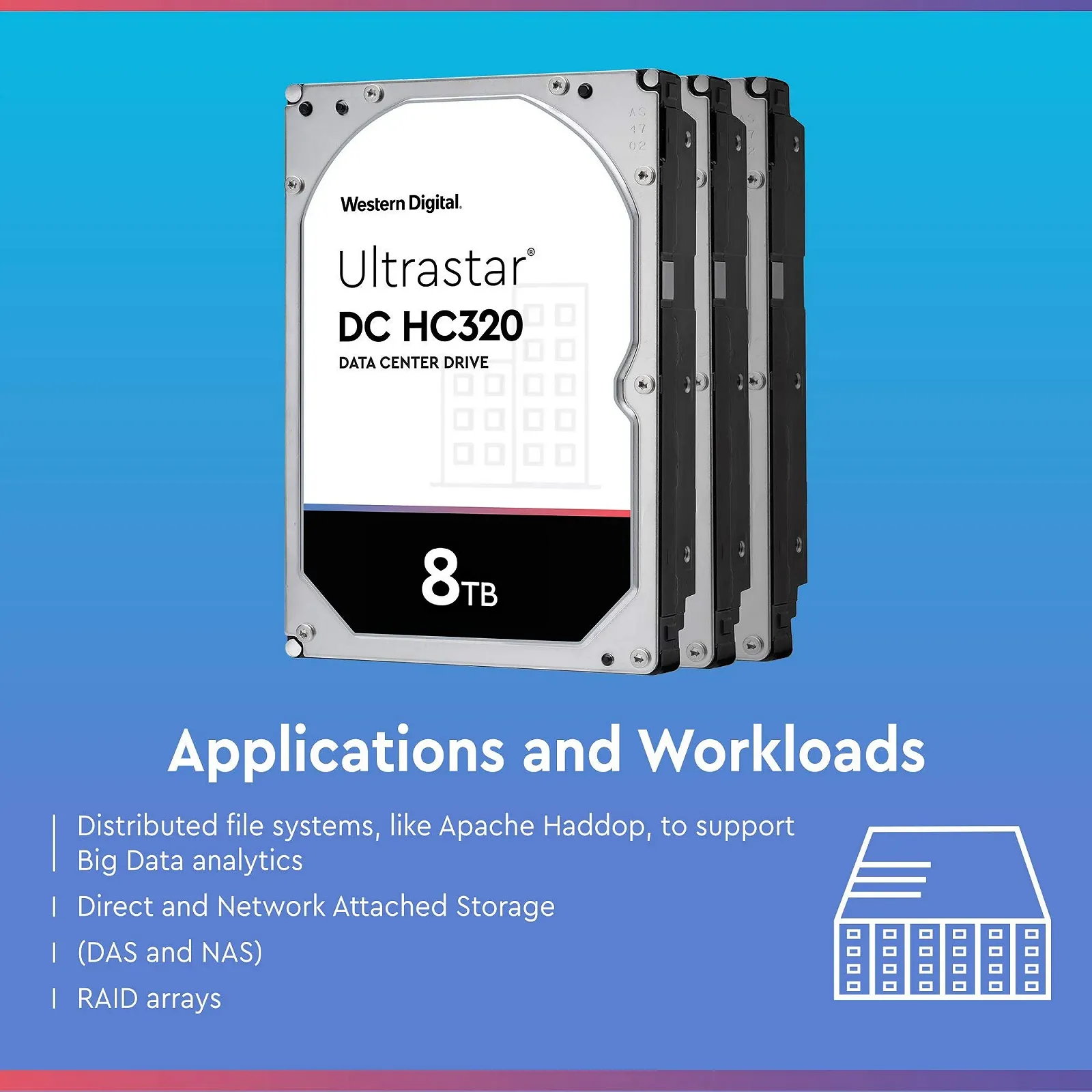 HDD Western Digital Ultrastar DC HA200 1TB 3.5" SATA Internal, фото №6