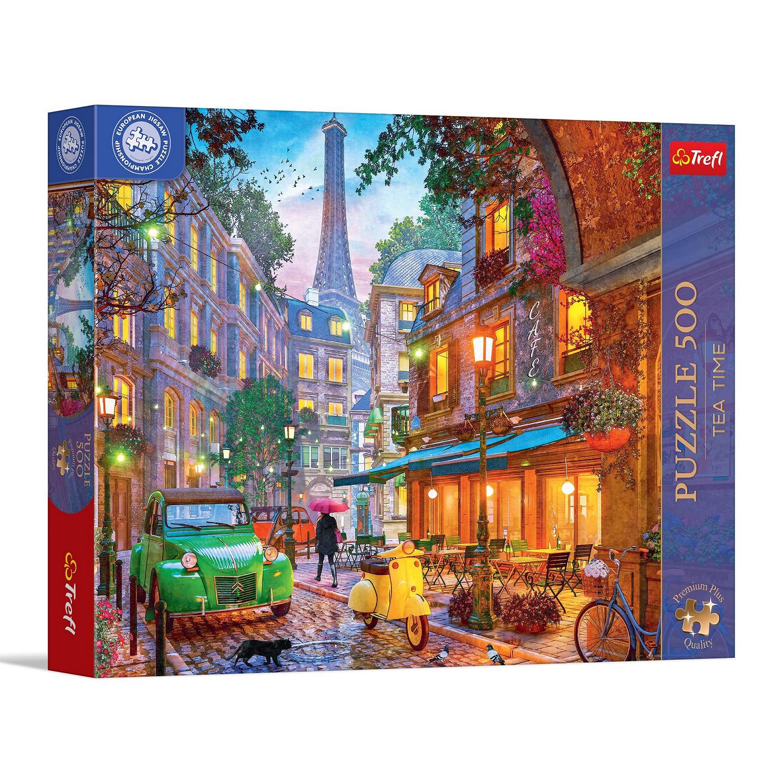 Пазл Trefl Premium Plus Quality Tea Time Café in Paris 500 деталей, фото №1