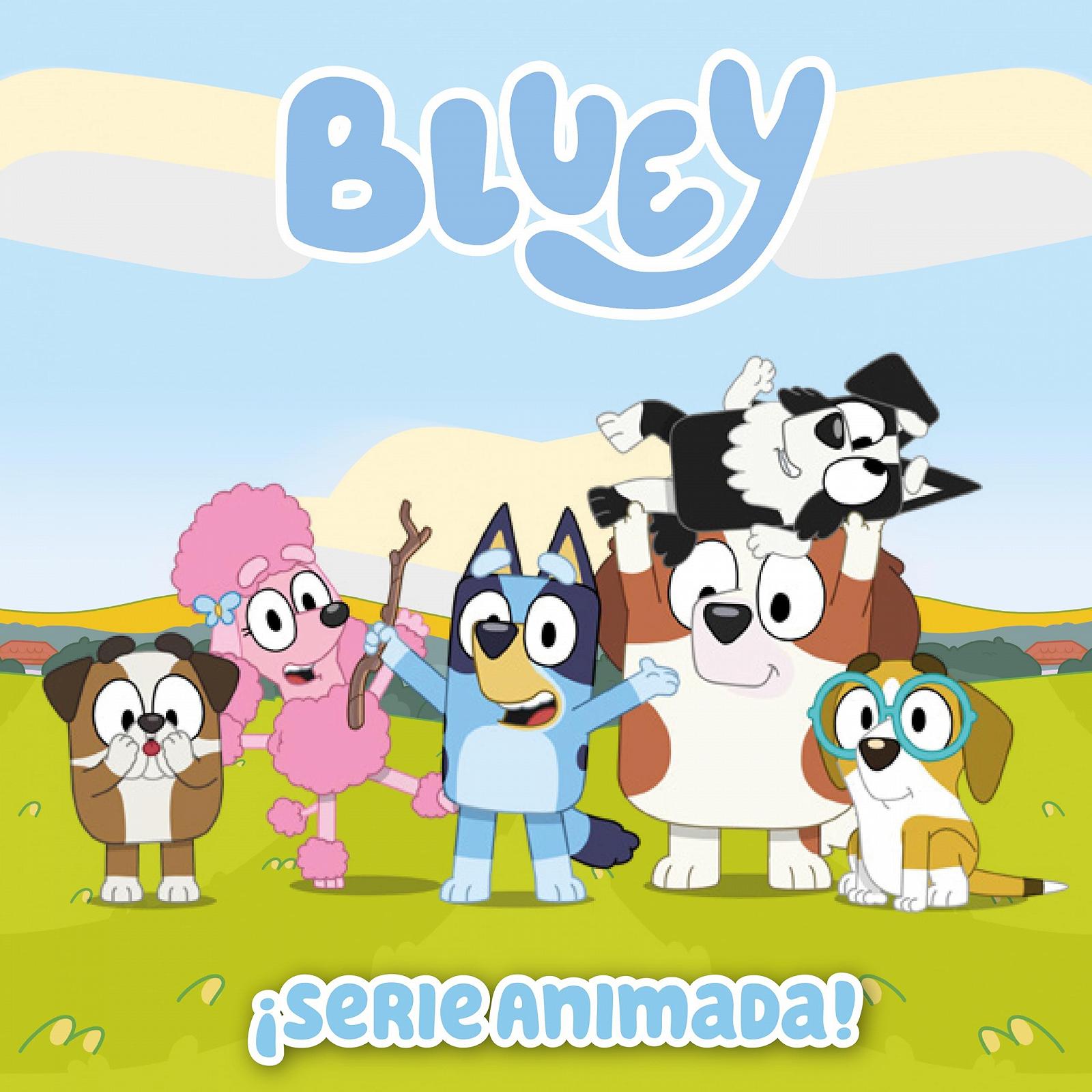 Фігурки Bluey, набір 4 шт., спеціальний набір, рухомі фігурки, друзі, готові до пригод, ляльки з дитячого серіалу, ексклюзивна іграшка, знамениті (BLYA0100), фото №7