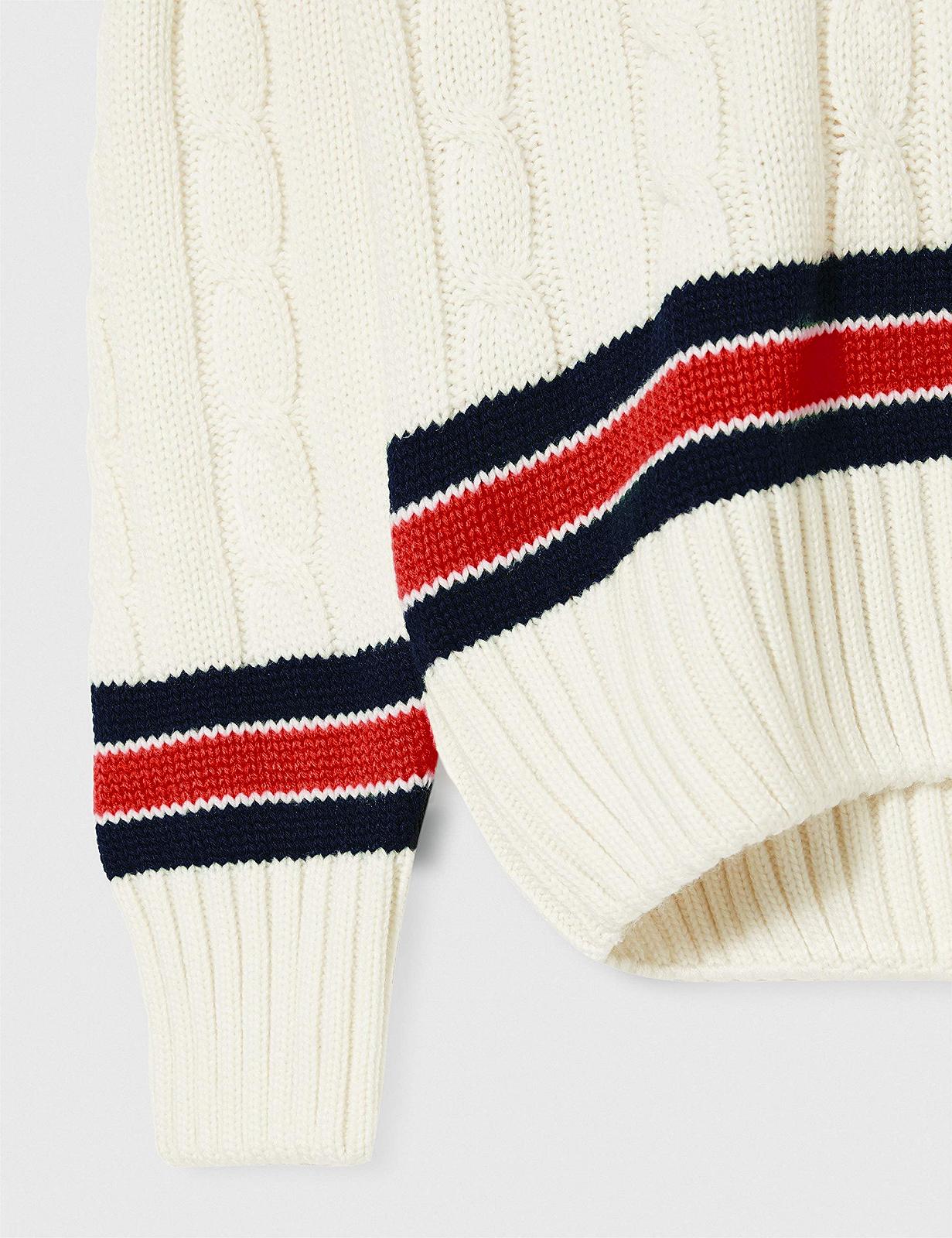 Джемпер GUNN & MOORE з довгими рукавами в смужку, фото №4