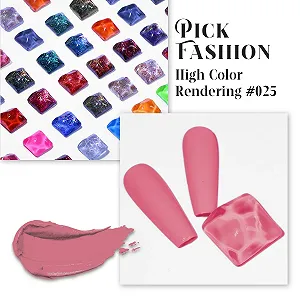 Гель-лак Lavender Violets Carnation A0025, 15 мл, бузковий synthetic.ua - Фото 1