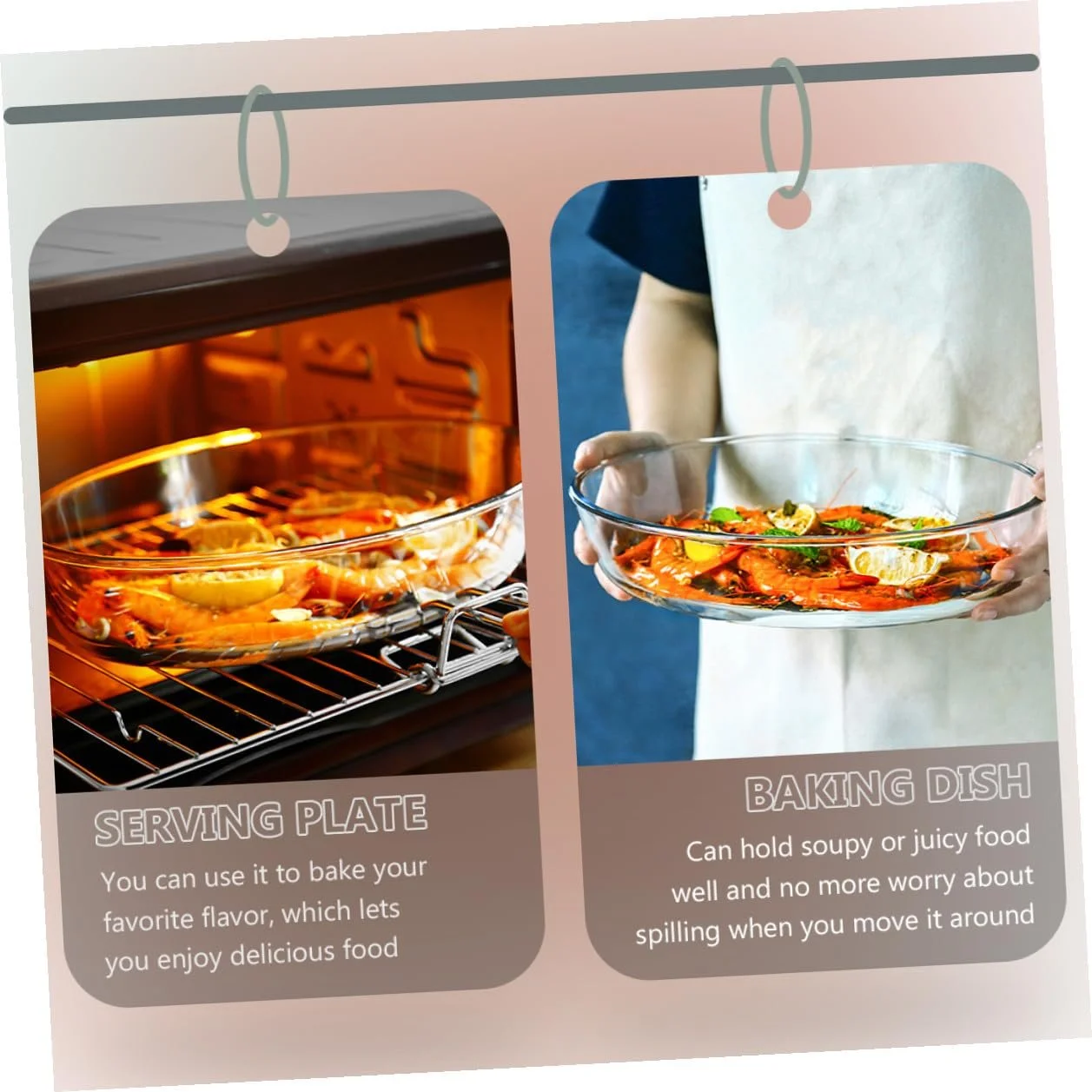 Форма для запекания стеклянная овальная прозрачная для микроволновой печи термостойкая штабелируемая, фото №9 Форма для запекания стеклянная овальная прозрачная для микроволновой печи термостойкая штабелируемая, фото №9