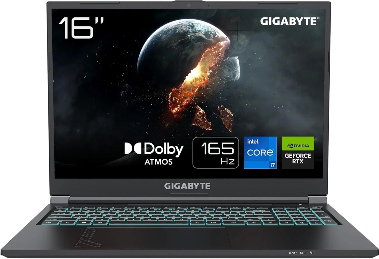 Ноутбук 16" GIGABYTE G6 RC56 Gaming Intel Core i7-13700H RAM 16GB SSD 1TB GeForce RTX 4060 Win11 (UKR), фото №1