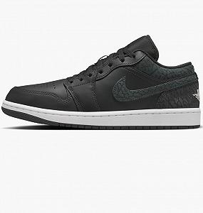 Кросівки Jordan 1 Low SE Black Elephant 47 - Фото 1