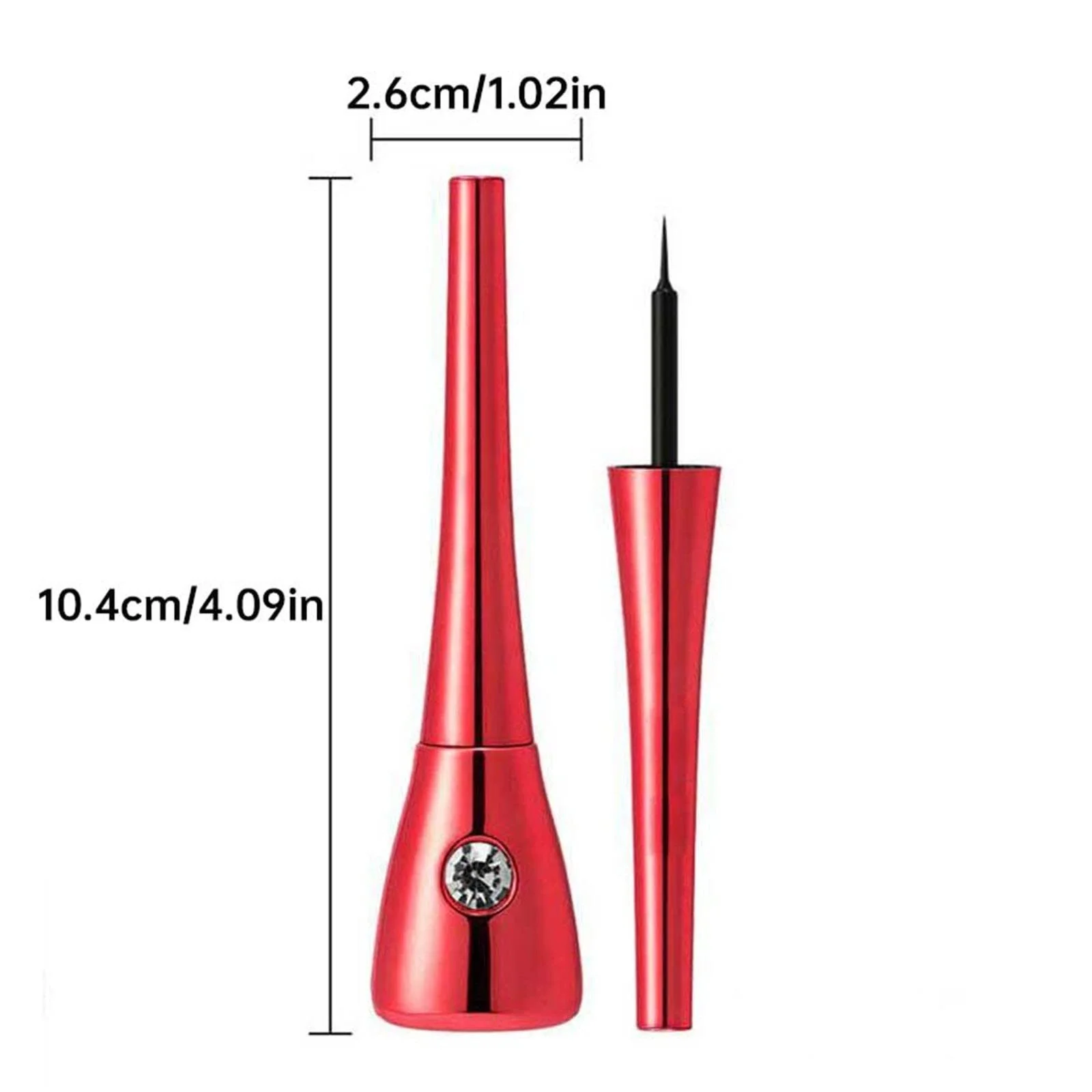 Рідка Підводка Чорний, 3 мл, фото №6 Рідка Підводка Чорний, 3 мл, фото №6