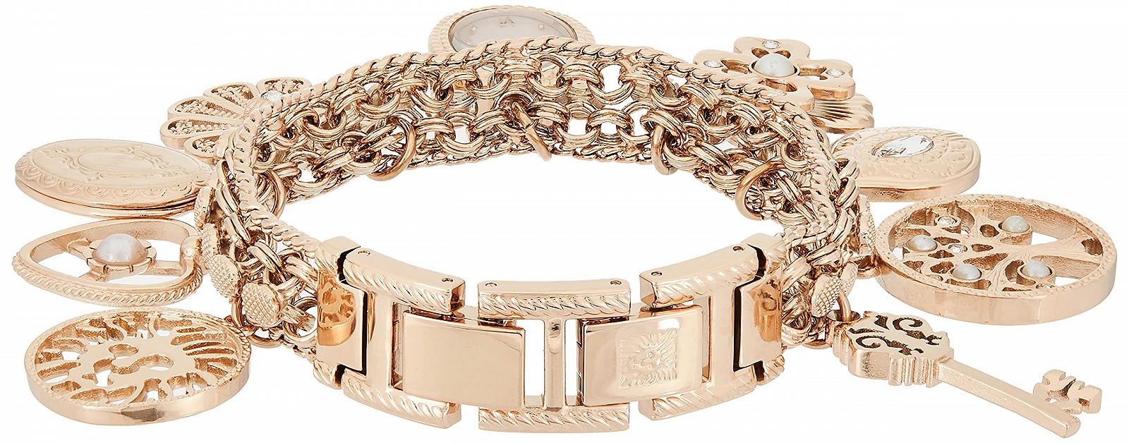 Женские часы-браслет с кристаллами Anne Klein 10/8096, фото №2